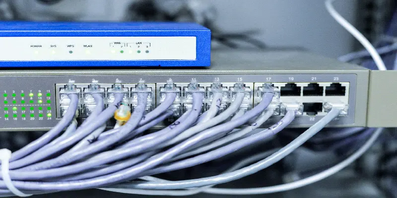 Netgear Router with a PoE