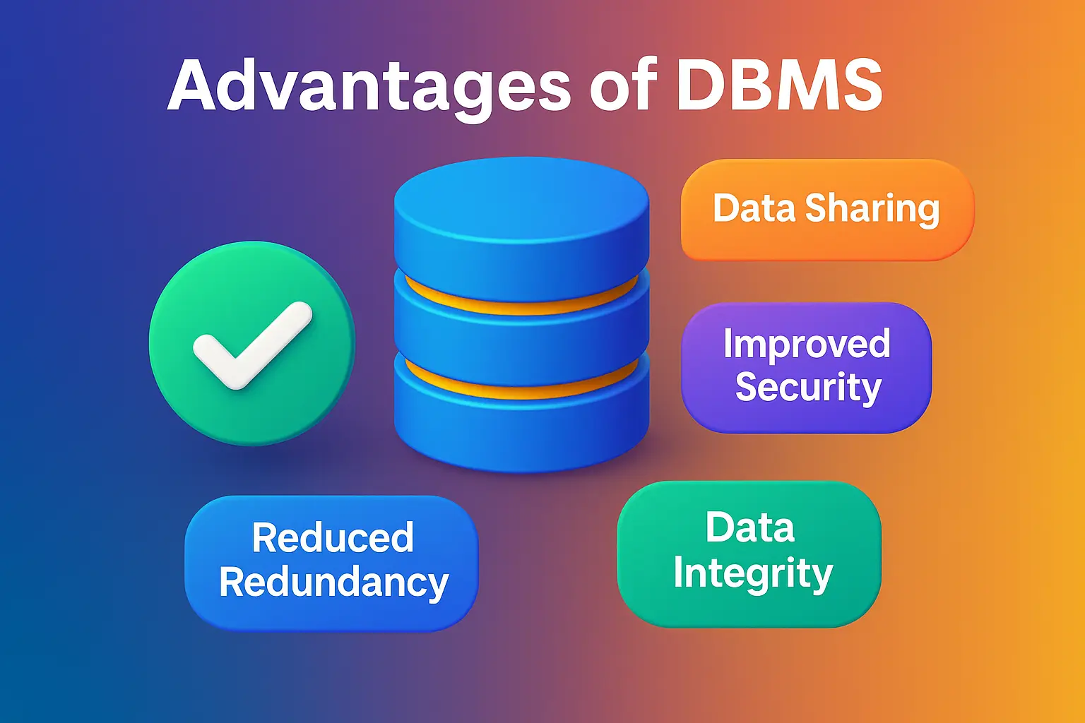 Advantages of Database Management System | DBMS