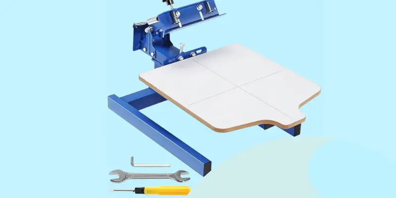 vevor screen printing machine – 1 color 1 station