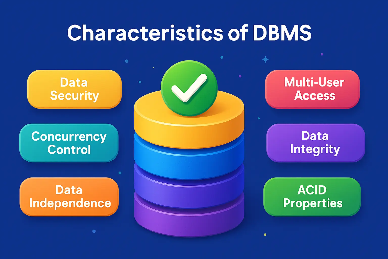 Characteristics of Database Management System