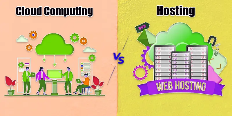 cloud computing vs web hosting