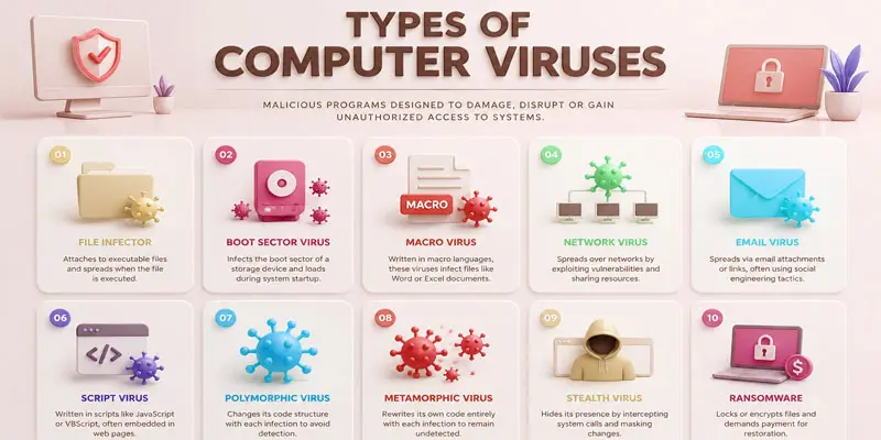 computer virus types