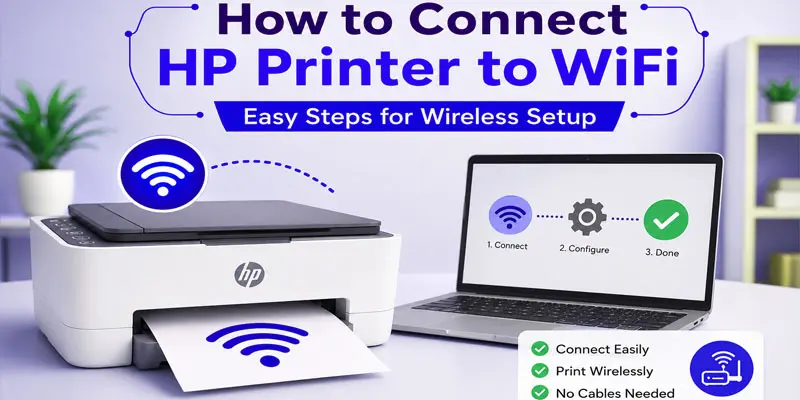 connect hp printer to wifi