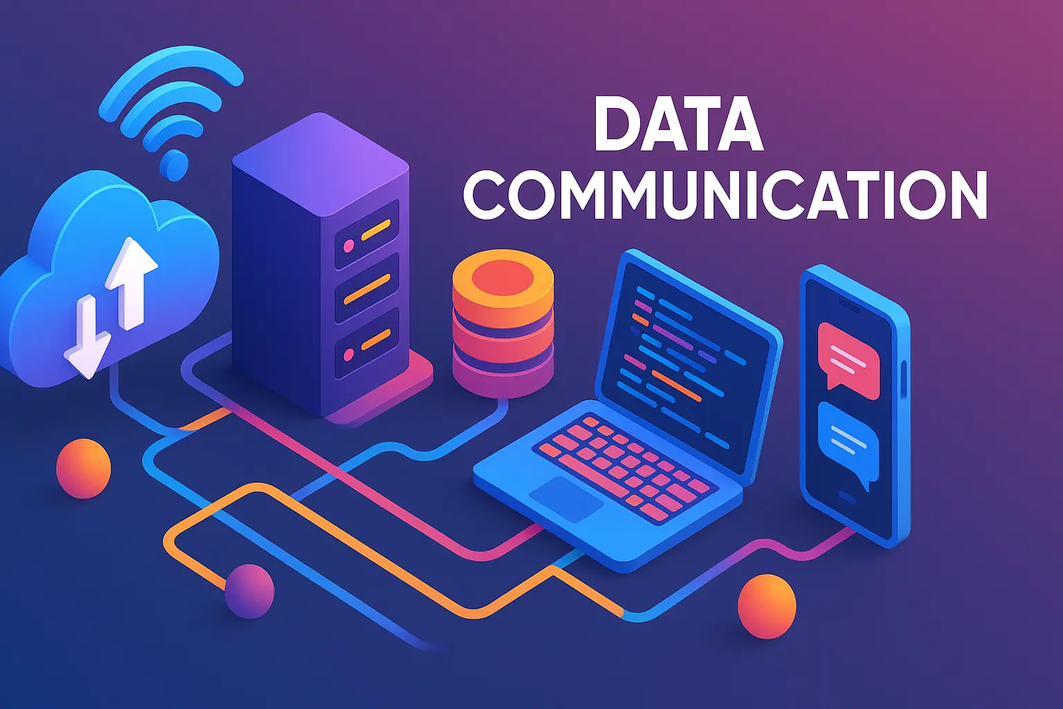 Data Communication | Definition, Types, and Components Explained