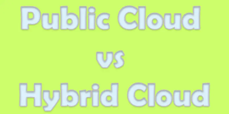 what is the difference between hybrid cloud and public cloud
