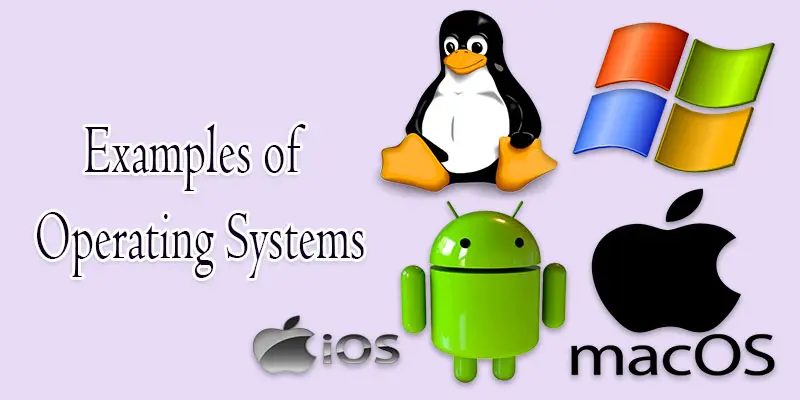 example of operating system