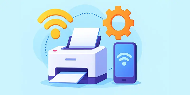 how to connect a laser printer to wifi