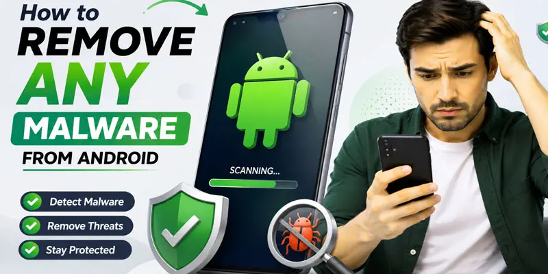 how to remove any malware from android