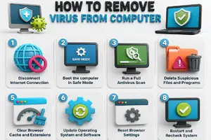 How to Remove Virus from Your Computer Quickly and Safely