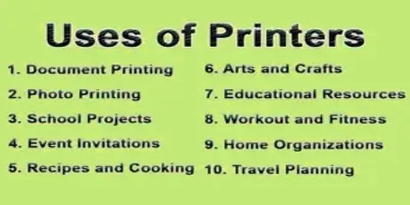 how to use the printer