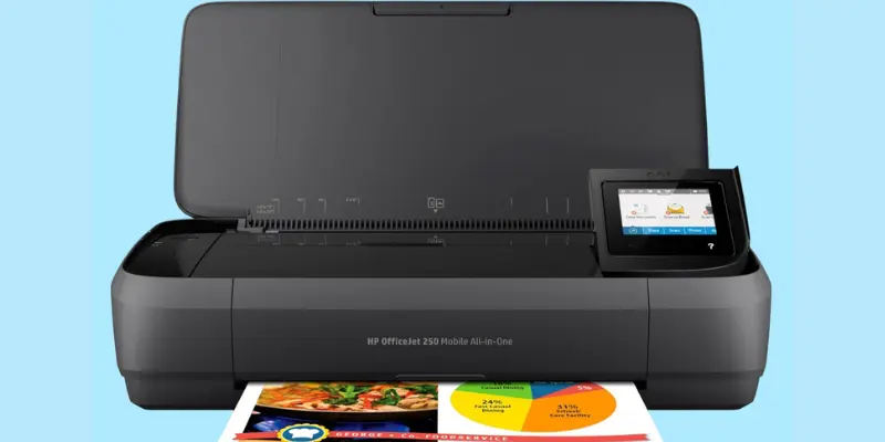 hp officejet 250 portable printer