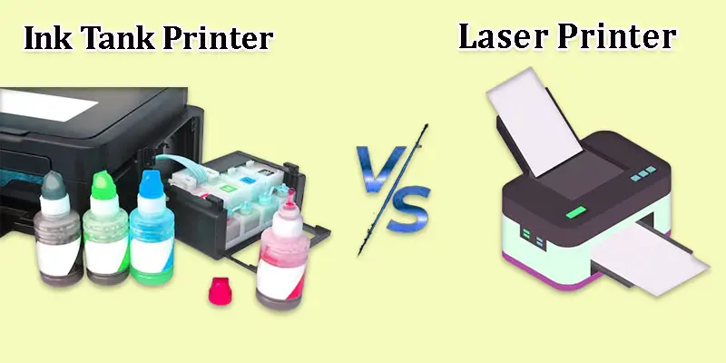 ink tank printer vs laser printer