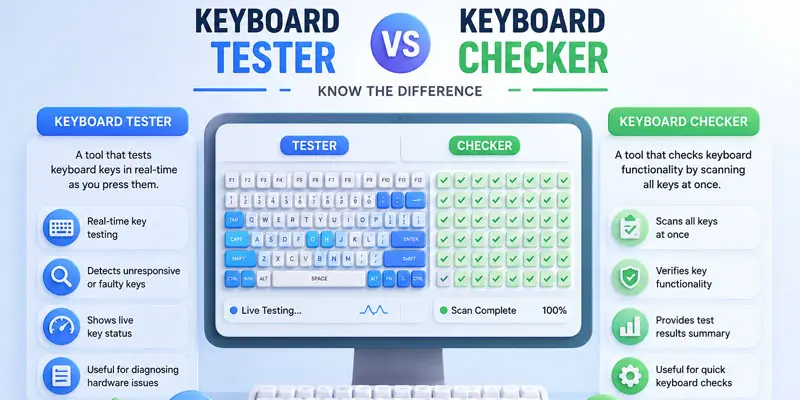 keyboard tester vs  keyboard checker