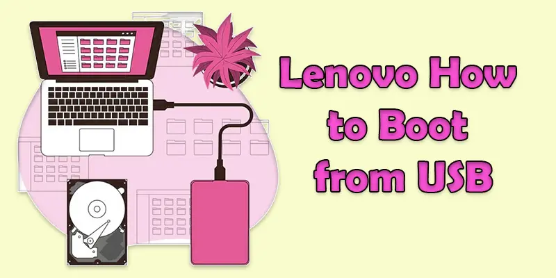 lenovo how to boot from usb