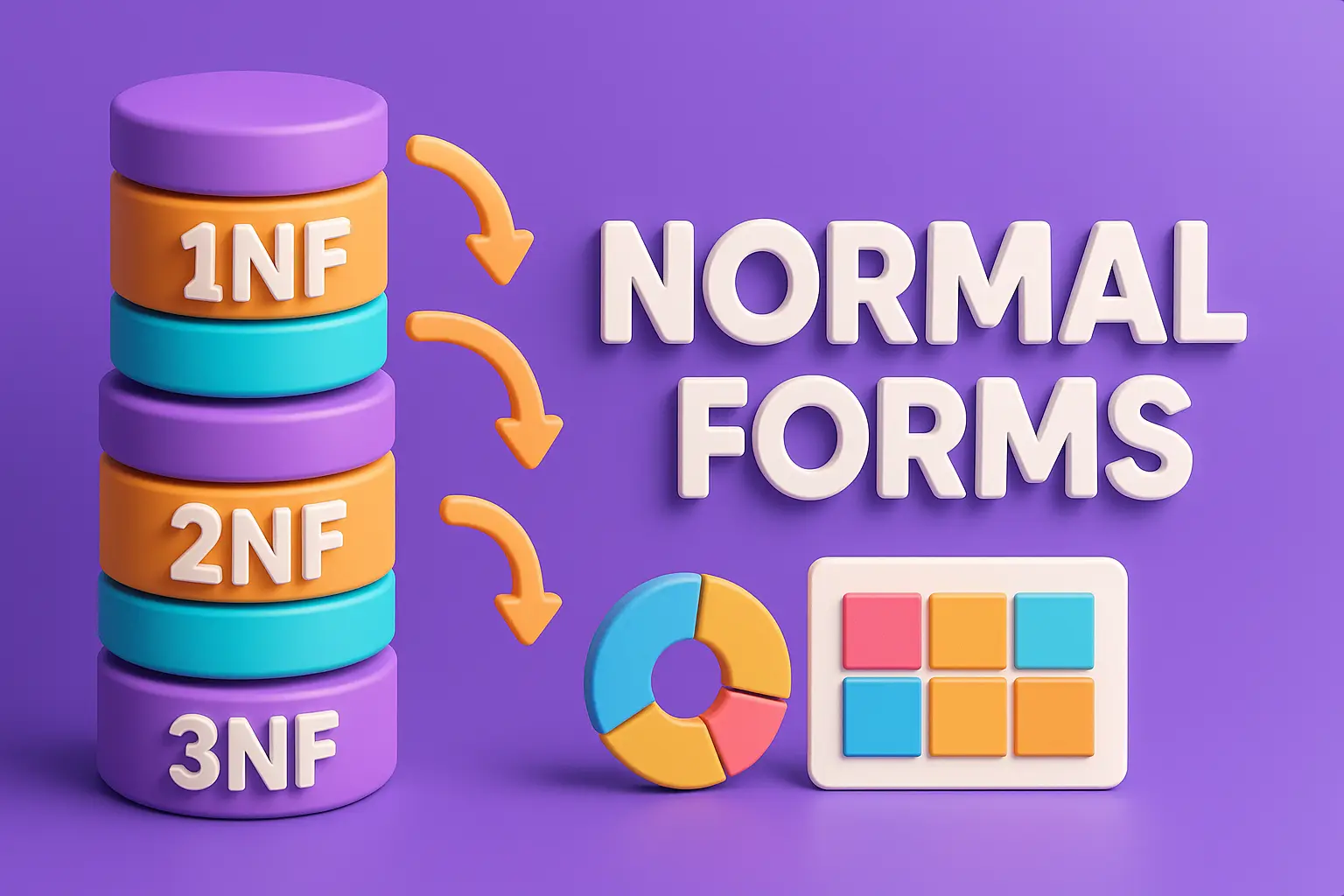 Database Normal Forms Explained with Easy Examples