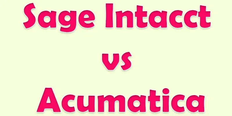 sage intacct vs acumatica
