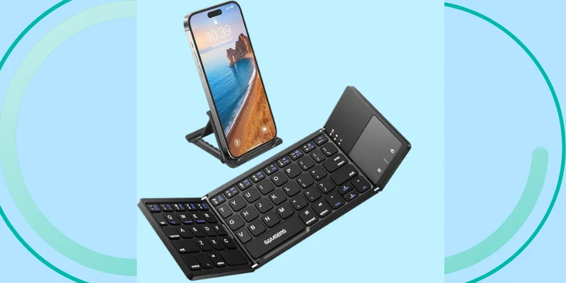 Samsers-Best Foldable Bluetooth keyboard