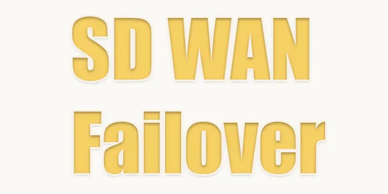 sd-wan failover