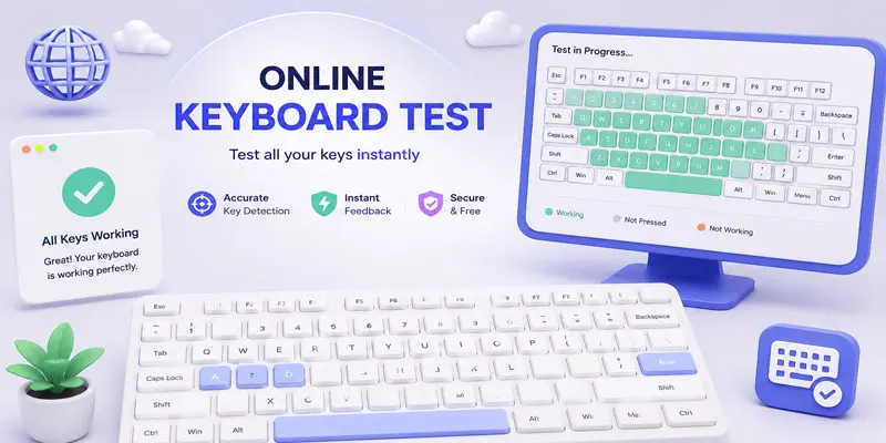 testing a keyboard