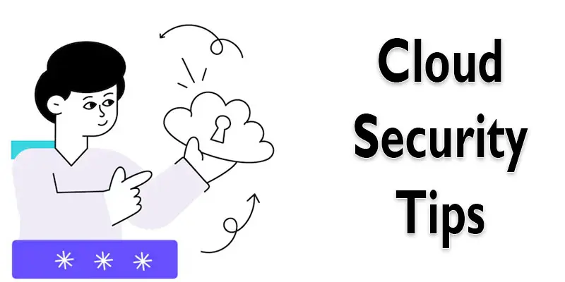 tips of cloud security