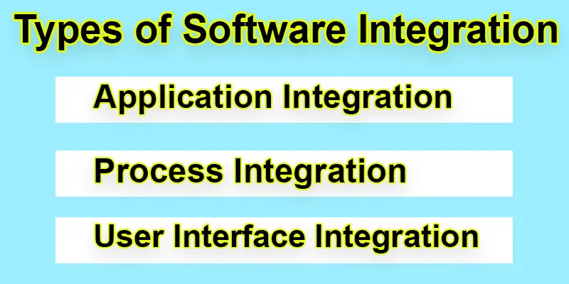 Software Integration System: Exploring Different Integration Types